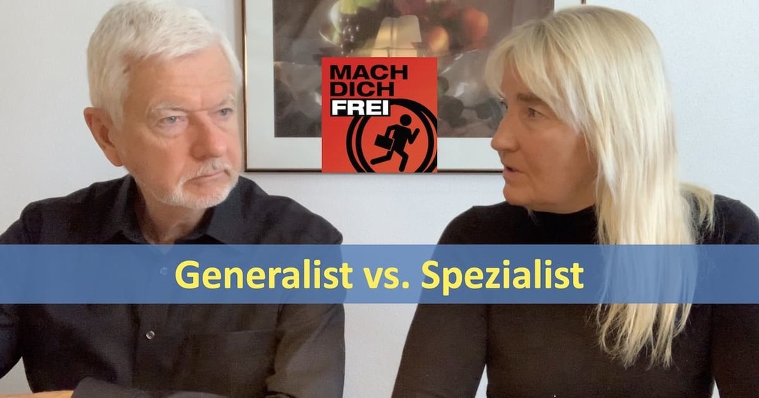 Generalist vs. Spezialist